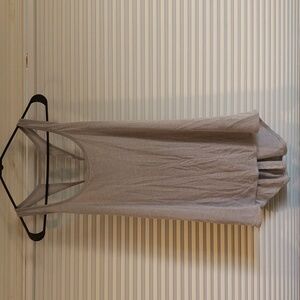 Zyia Grey Twist and Flow Tank